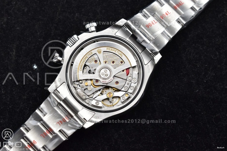 QF 1:1 on Edition Best Dial SS 126509 Daytona Black Silver SH4131 Bracelet V5 0522